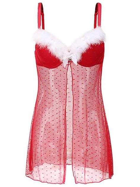 christmas themed lingerie